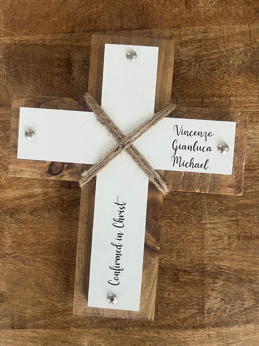 Personalized Confirmation Cross
