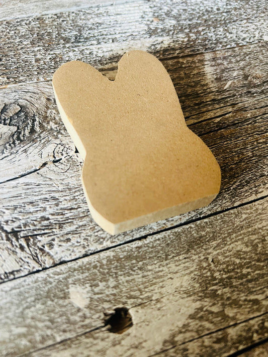 3'' Peep Bunny Head Cut Out