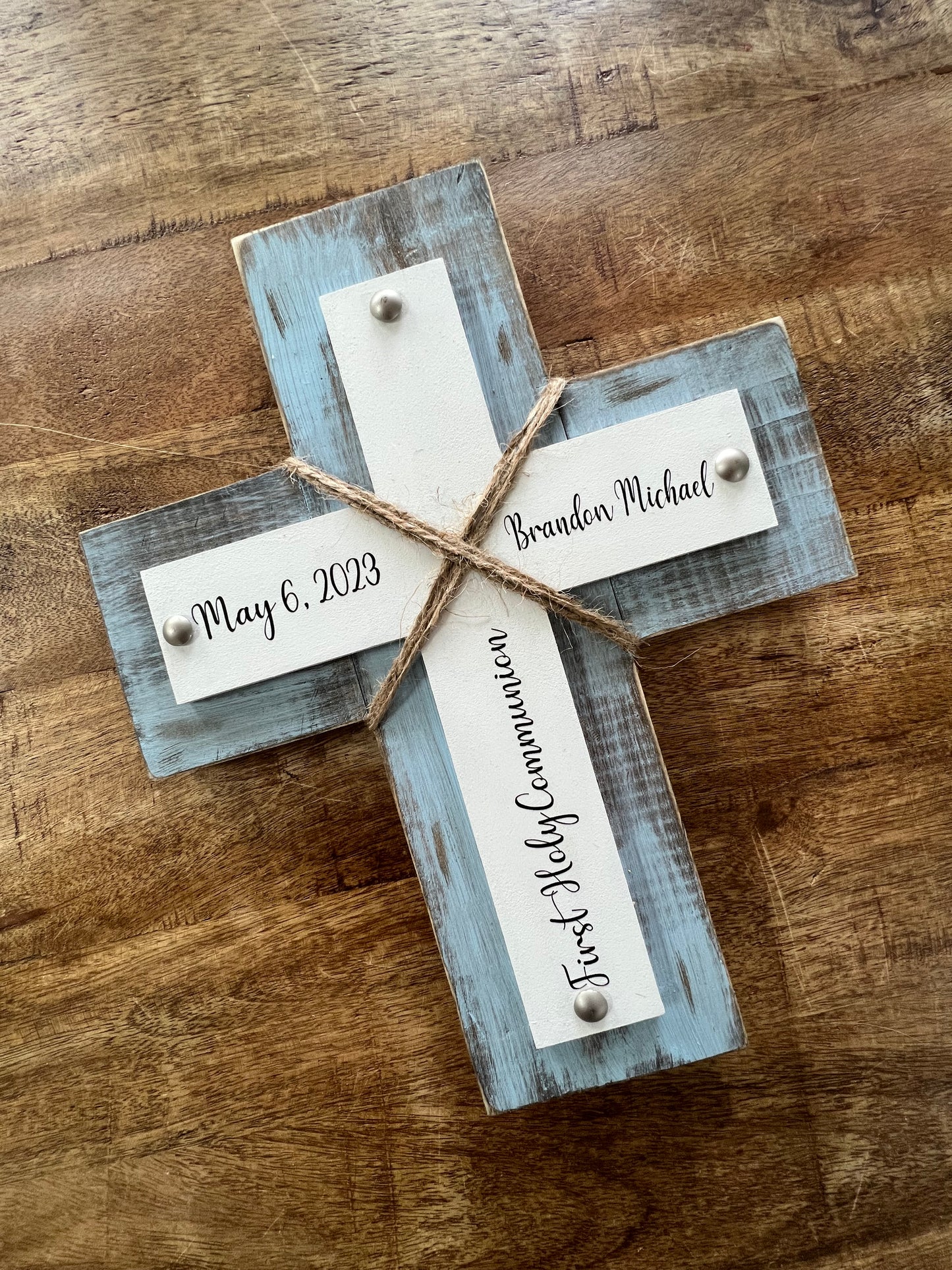 Personalized First Holy Communion Cross