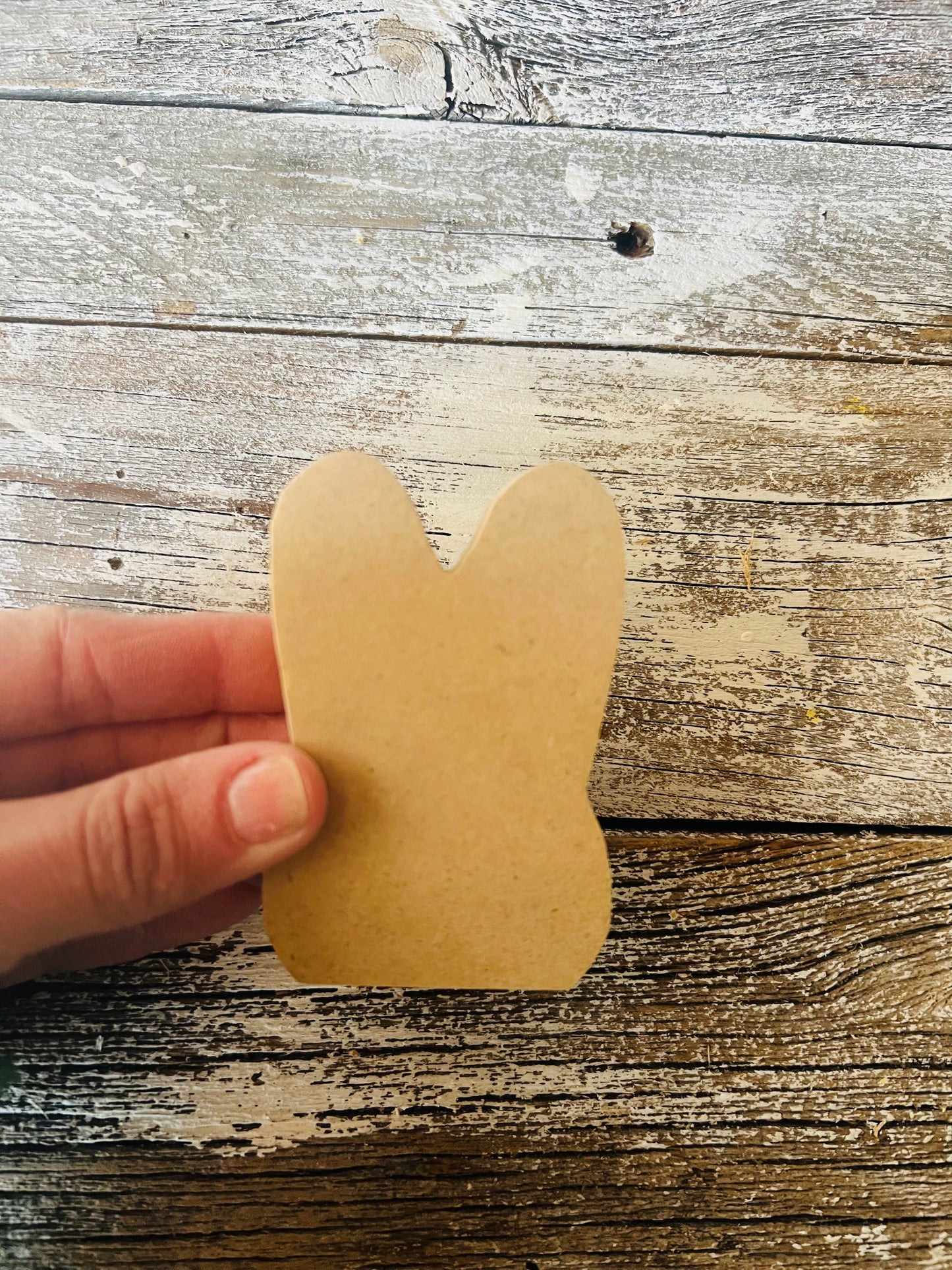 3'' Peep Bunny Head Cut Out