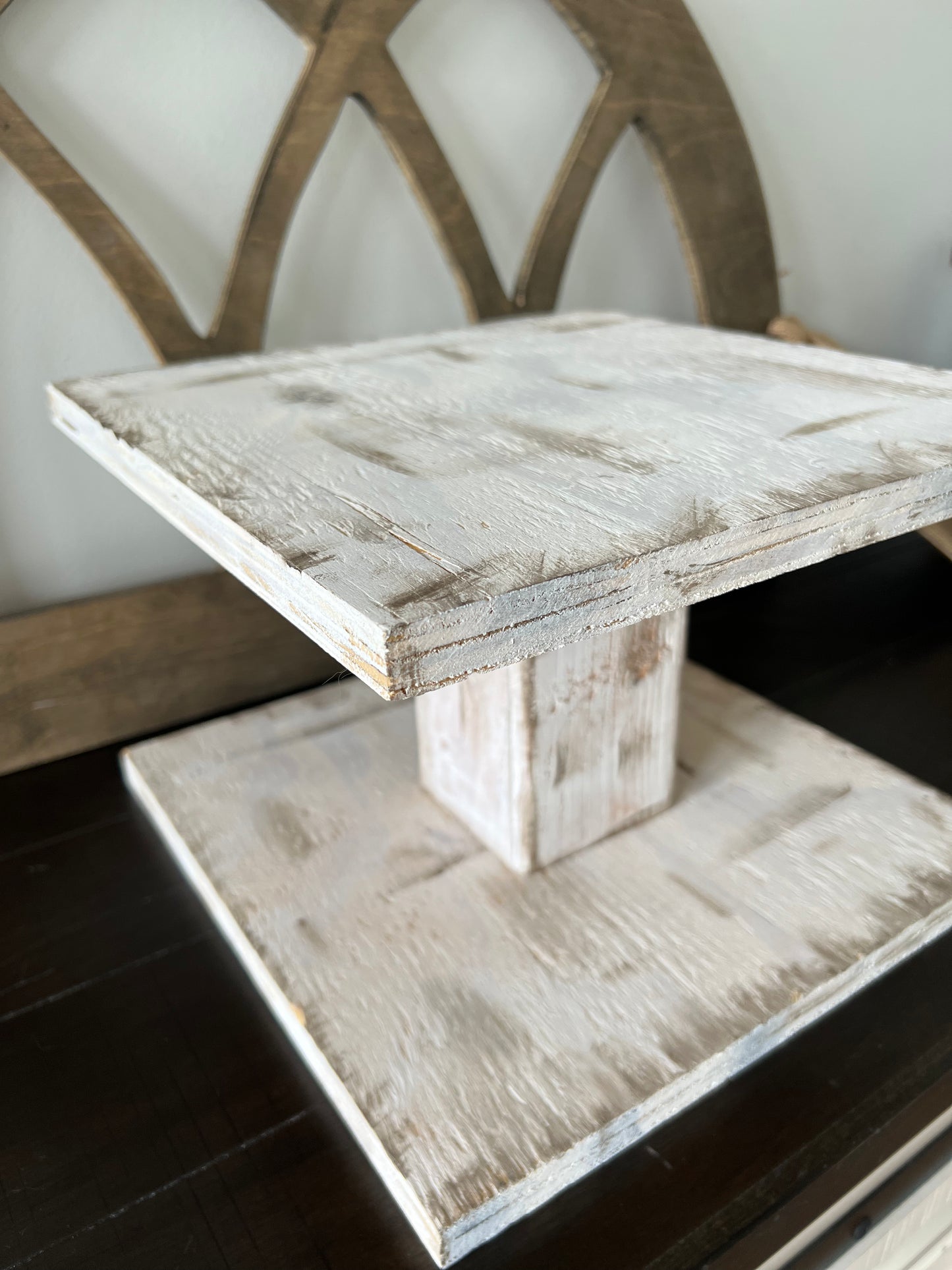 Chunky Farmhouse Tiered Tray