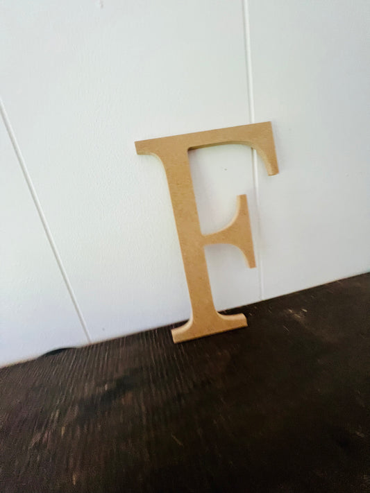 Letter Cut Out