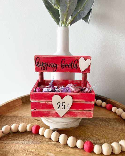 Mini Kissing Booth for Hersey Kisses