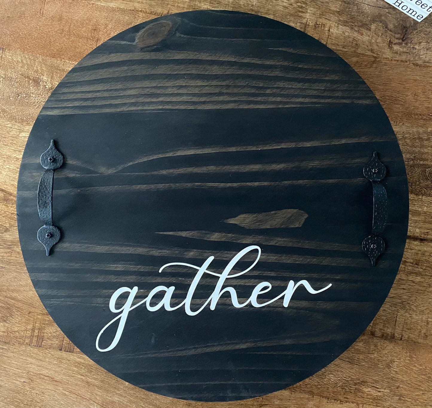 18'' Painted Gather Lazy Susan