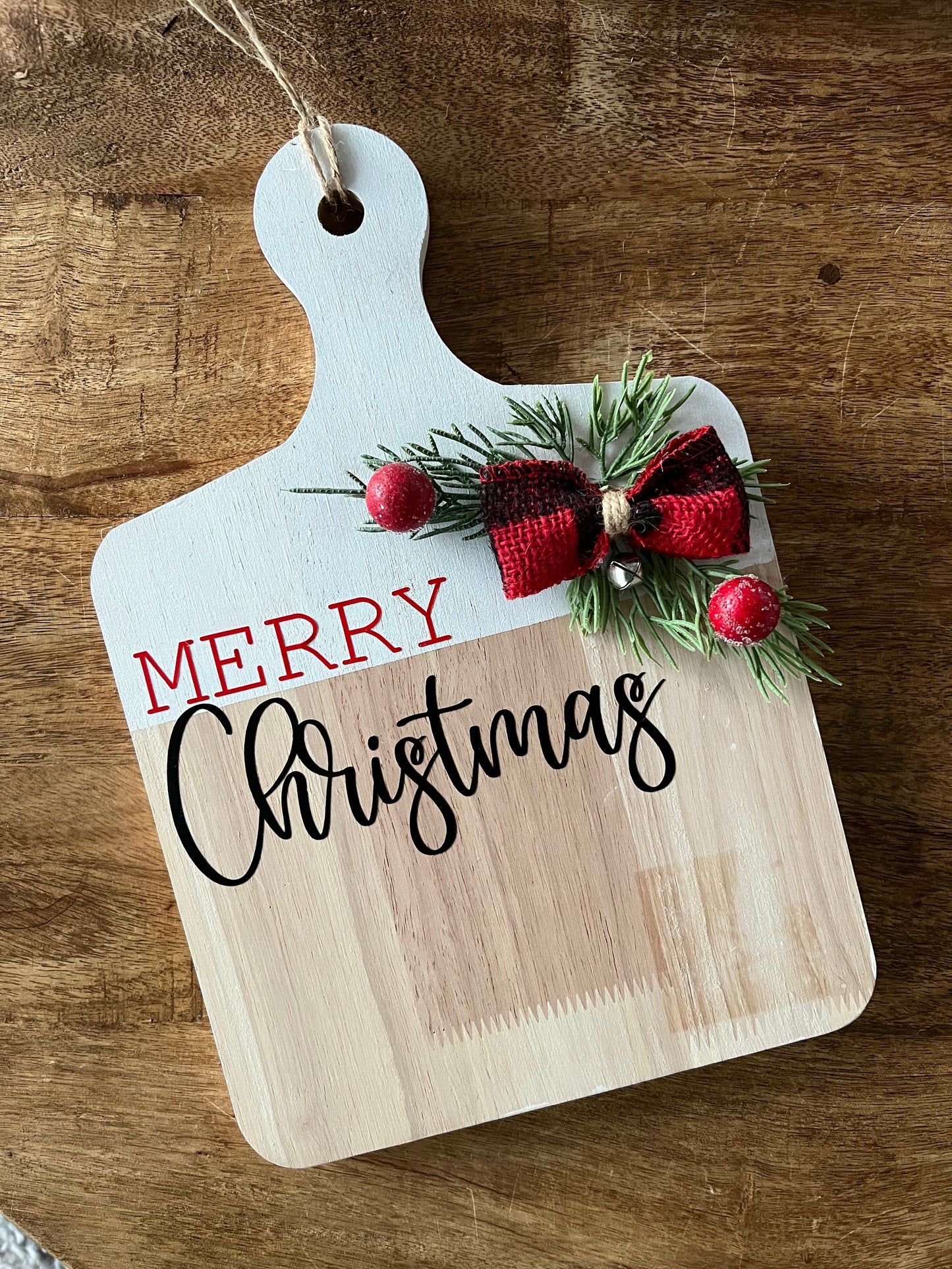 Merry Christmas Cutting Board