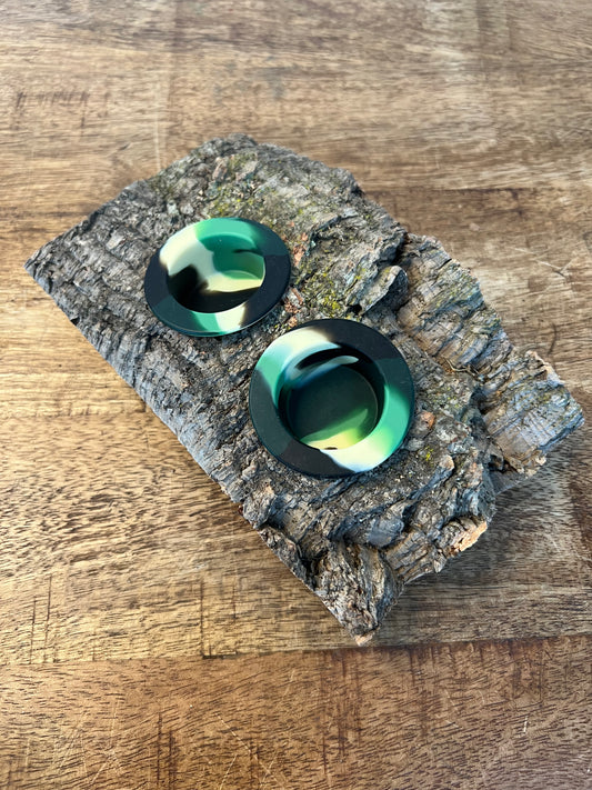 Cork Double Cup Holder