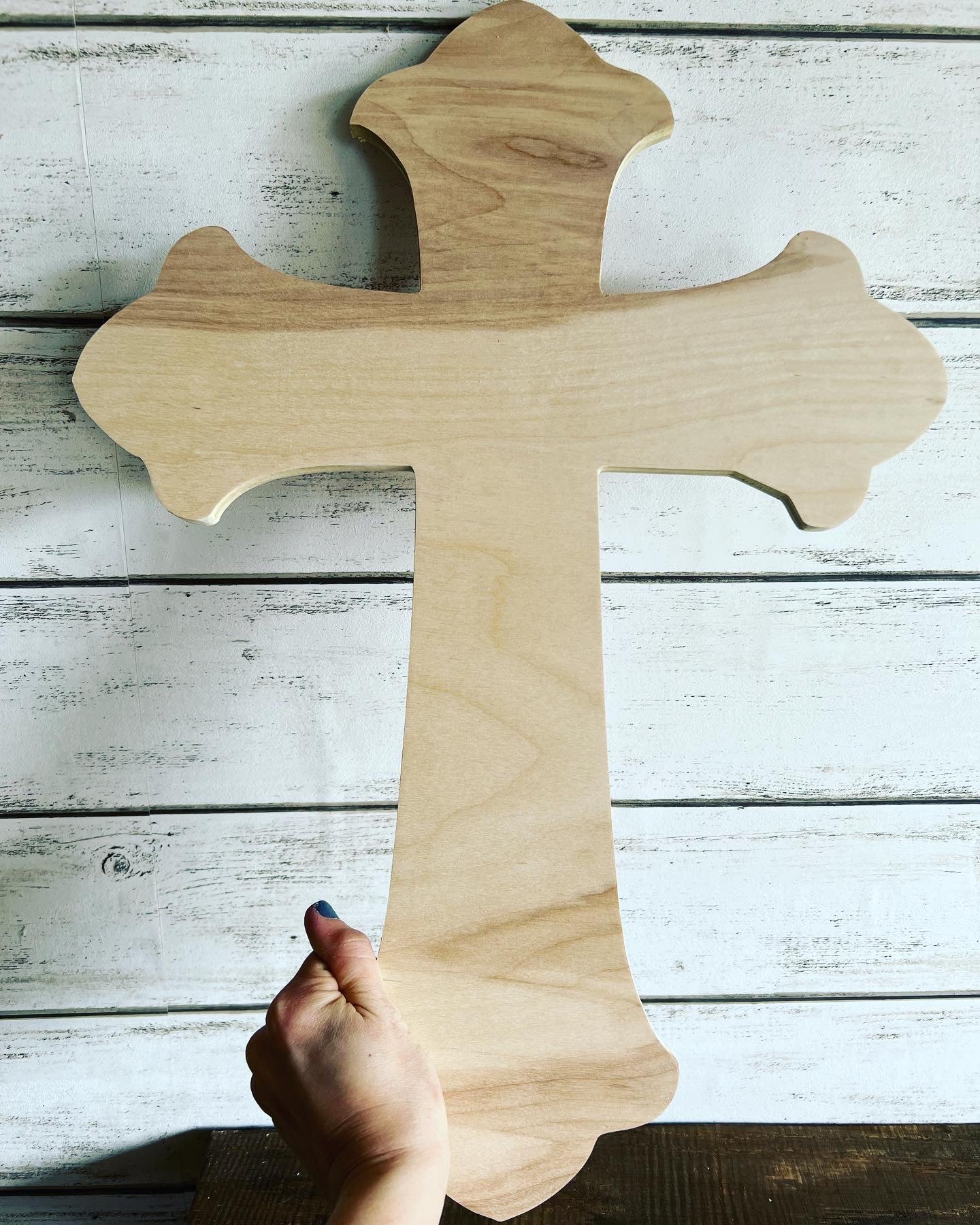 20” Cross Cut Out Blank