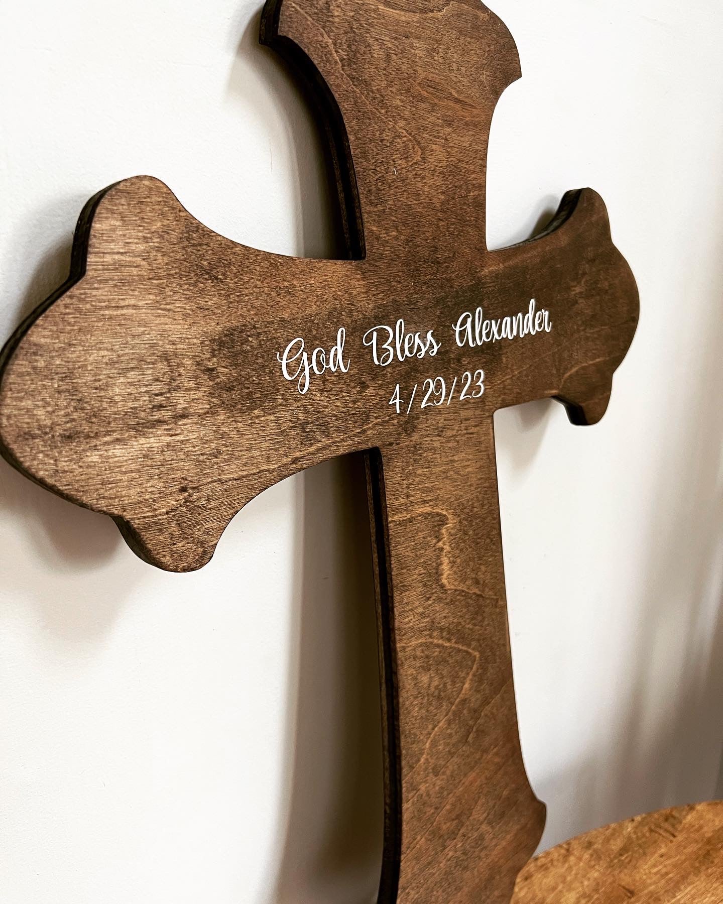 Personalized Religious Cross