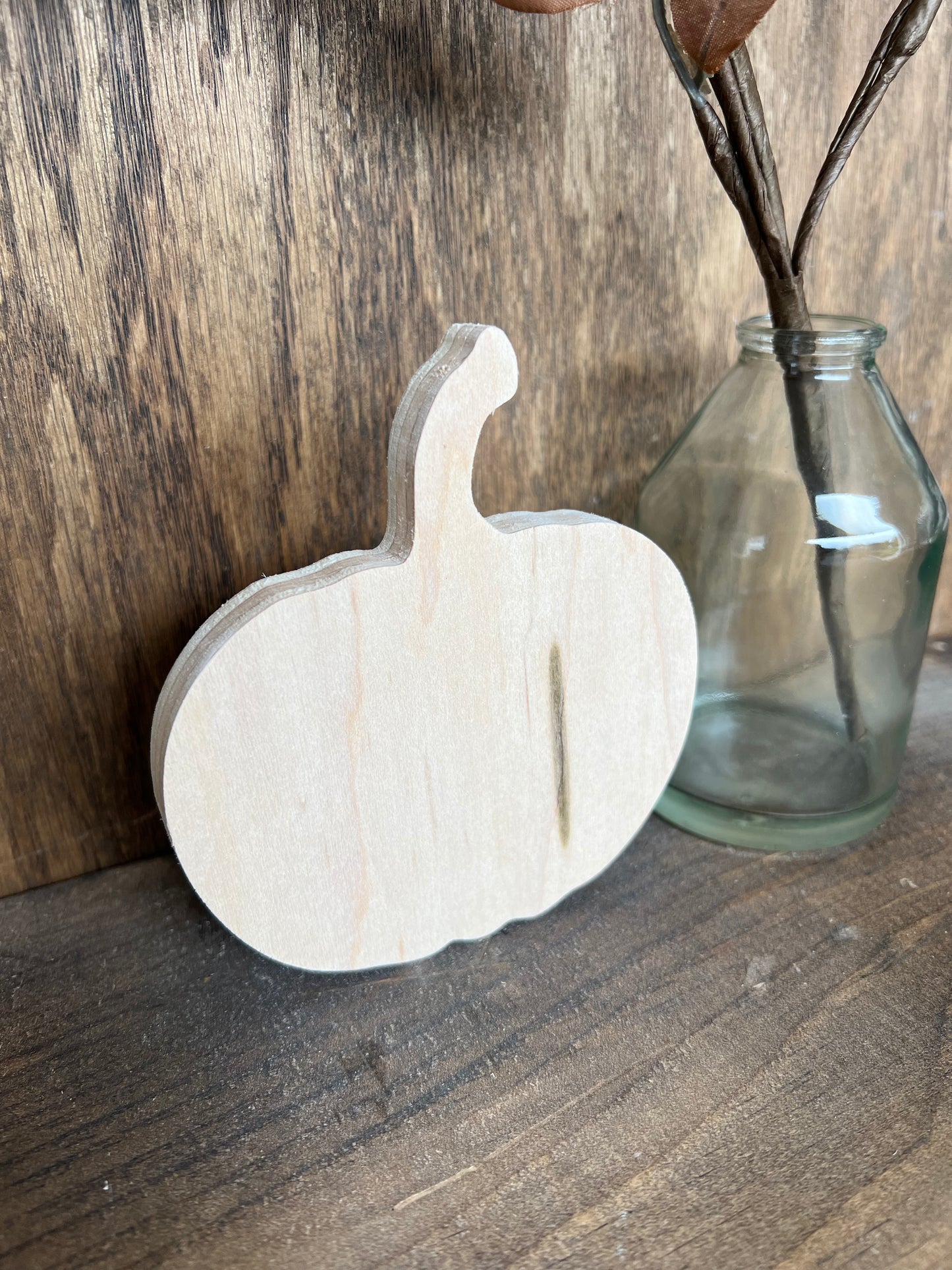 4” Pumpkin Blank Cut Out