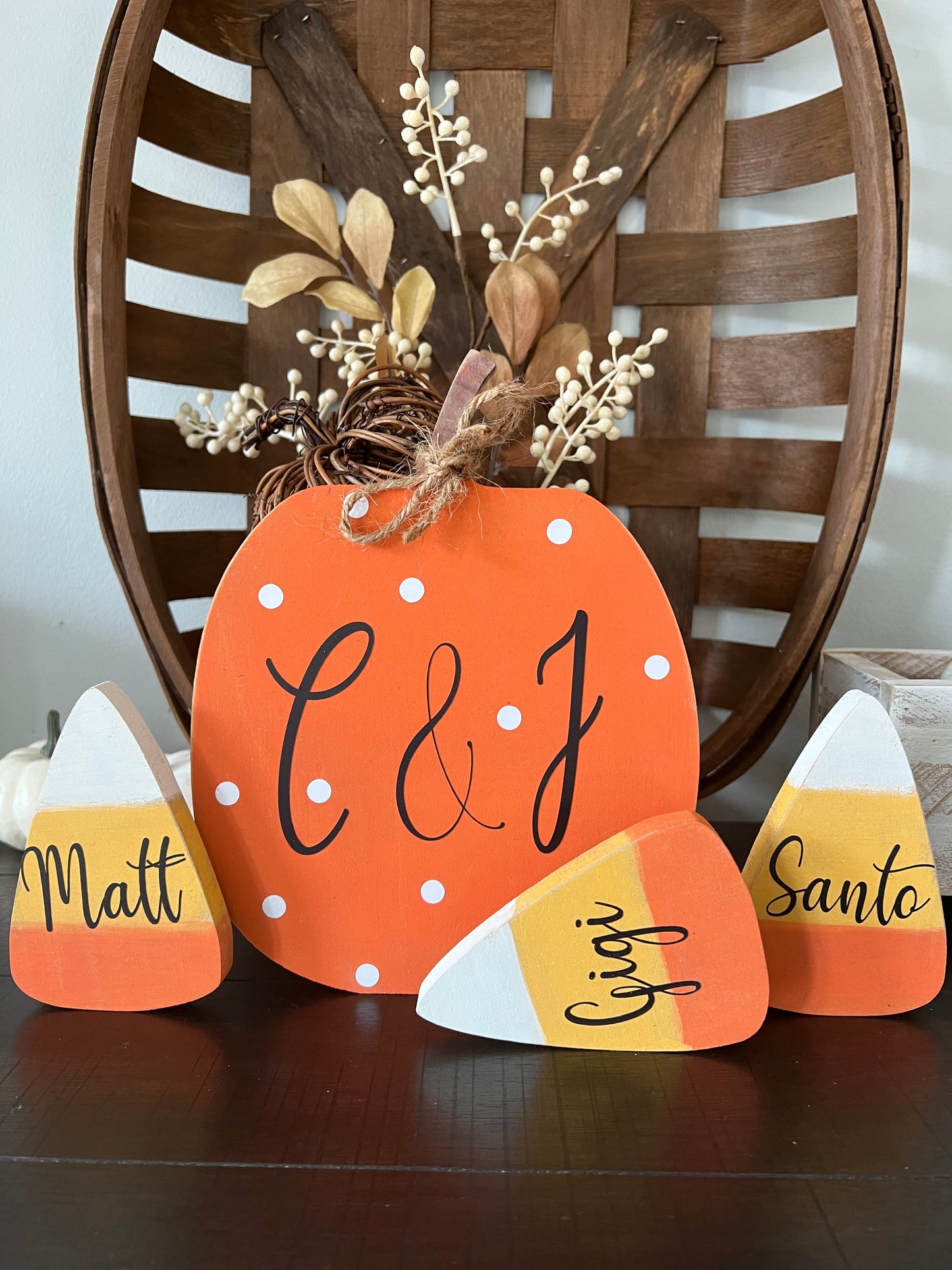 Personalized Pumpkin