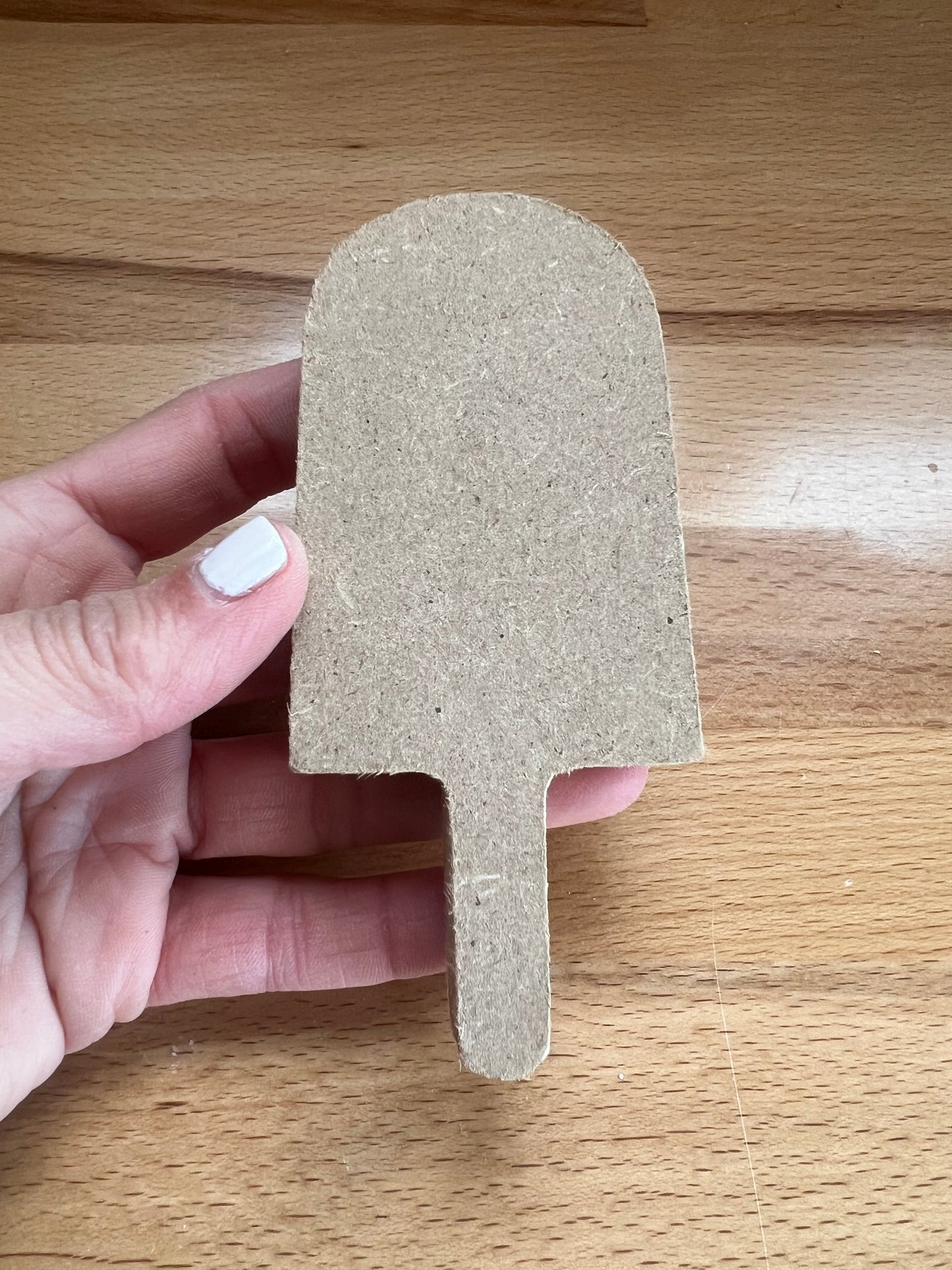 Small Popsicle Cut Out