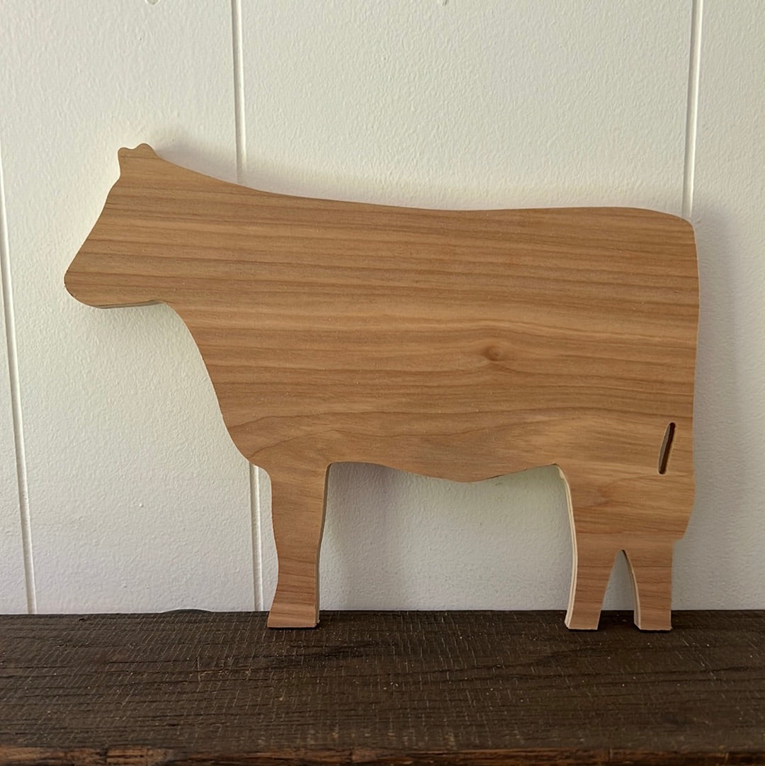 7” Cow Cut Out