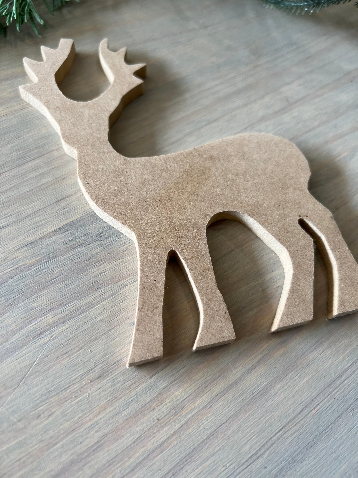 Reindeer Ornament Blank (1/4”)