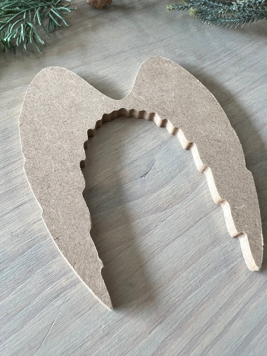 1Angel Wings Ornament Blank (1/4”)