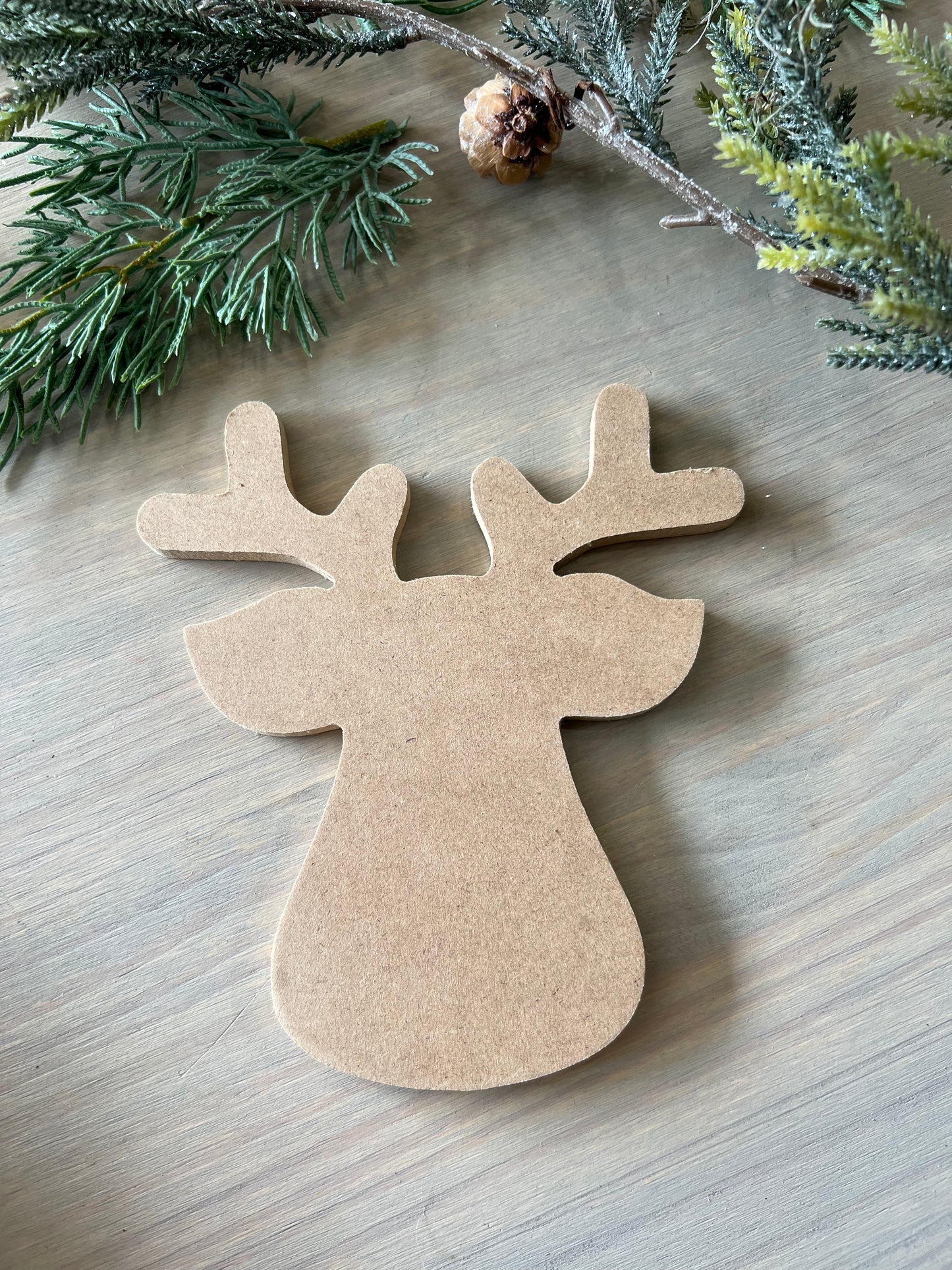 Reindeer Ornament Blank (1/4”)