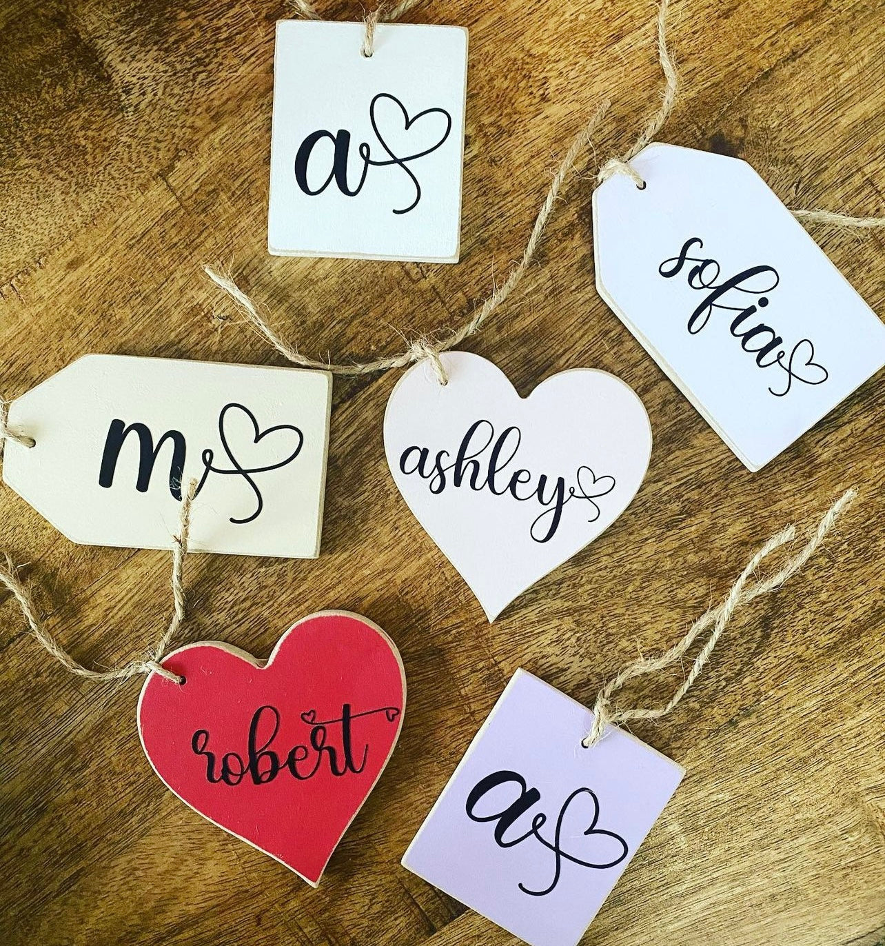 Personalized Valentine’s Day Tags