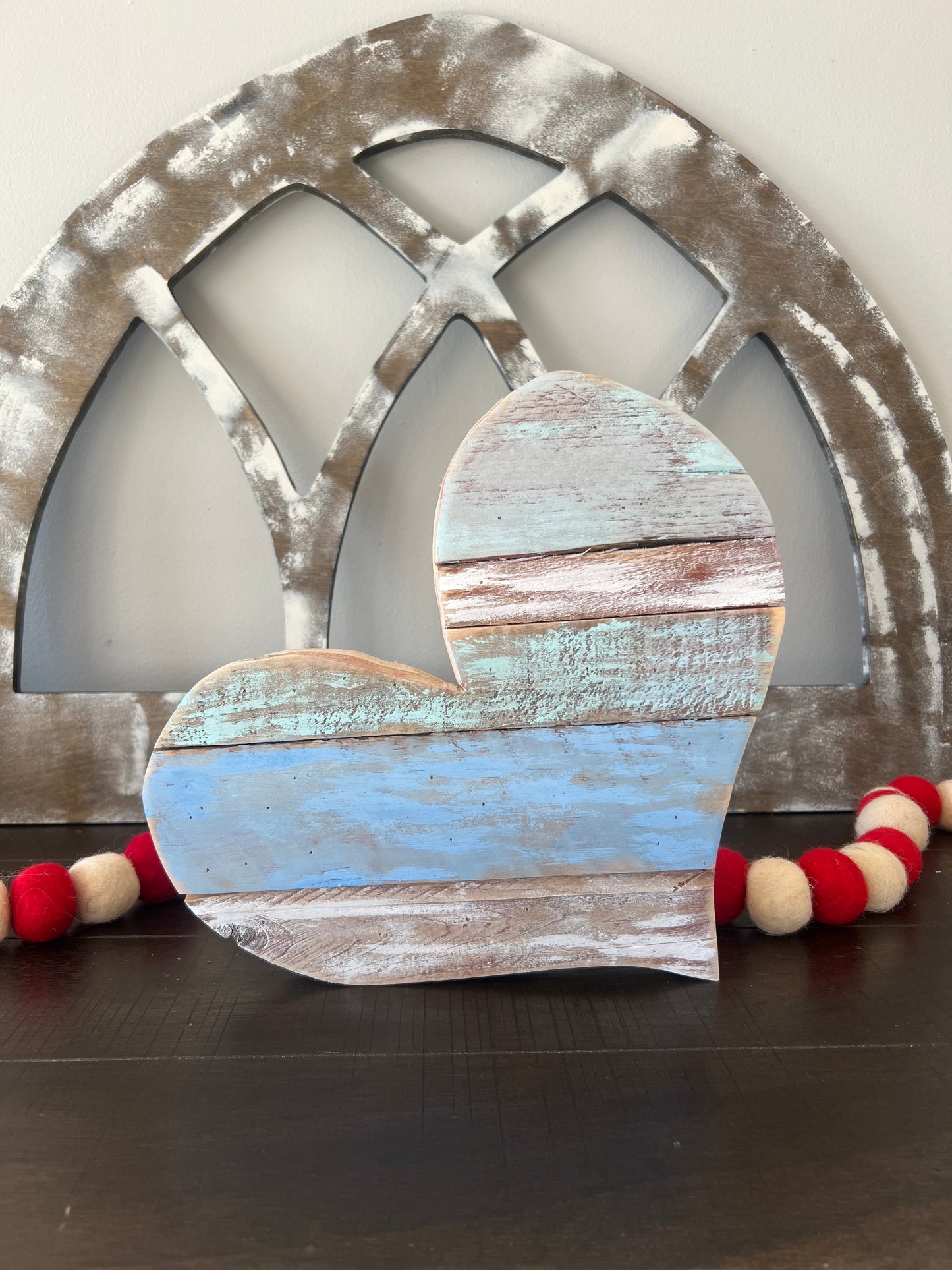 Pallet Wooden Hearts