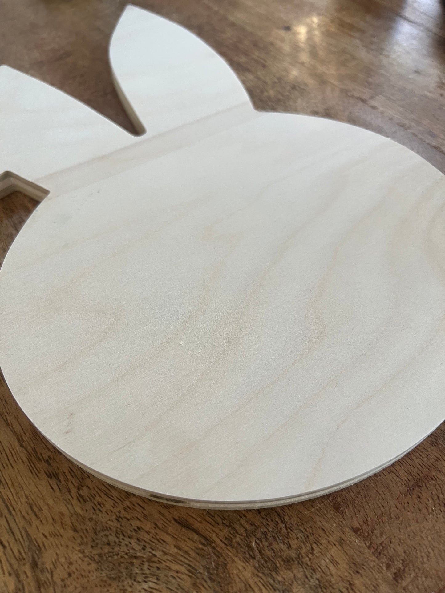 Bunny Ears Birch Plywood Round