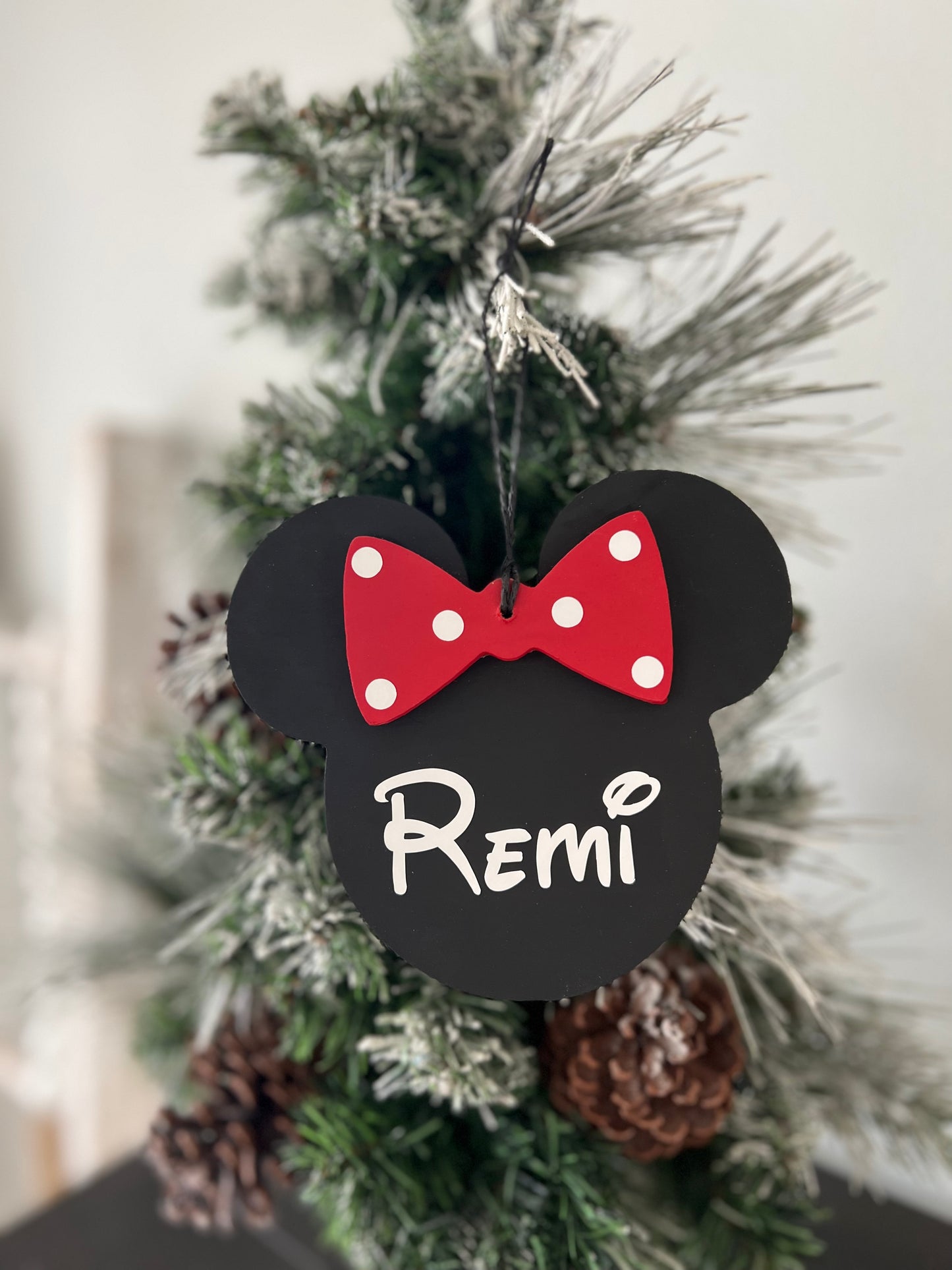 Personalized Mouse Ornament