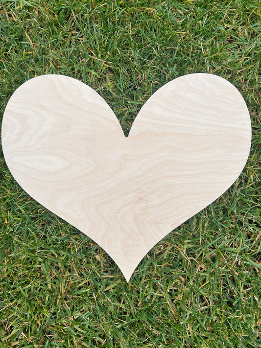 15’' Heart Cut Out