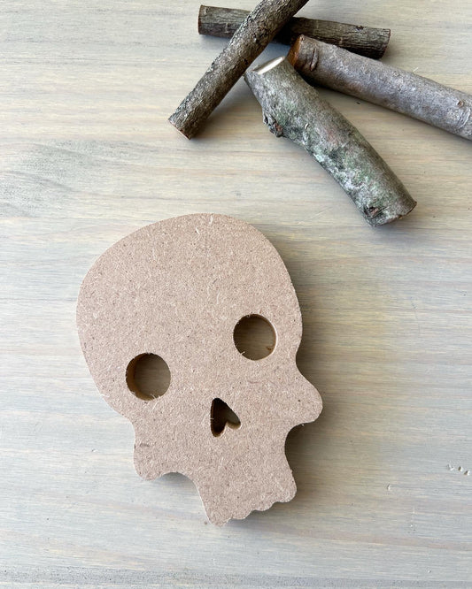 4” Skull Cut Out