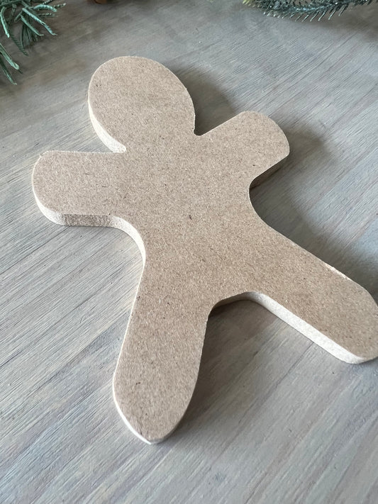 Gingerbread Ornament Blank (1/4”)