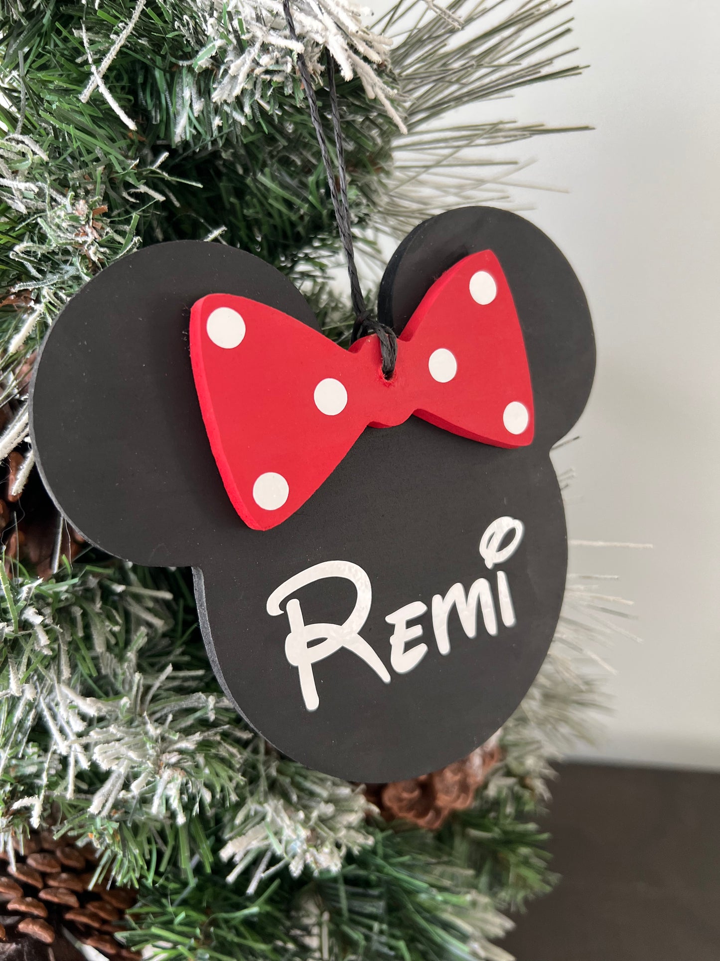 Personalized Mouse Ornament