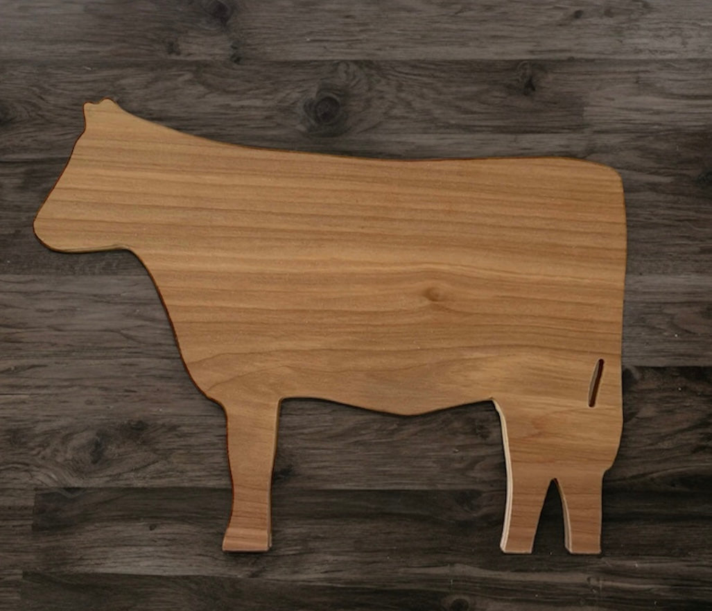 7” Cow Cut Out