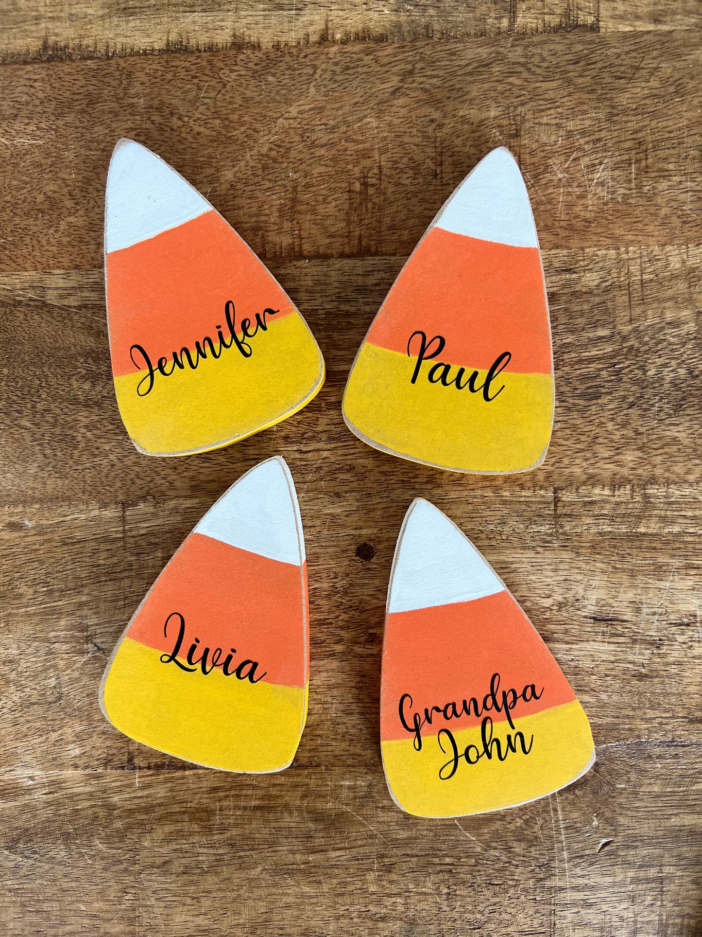 Personalized Candy Corn