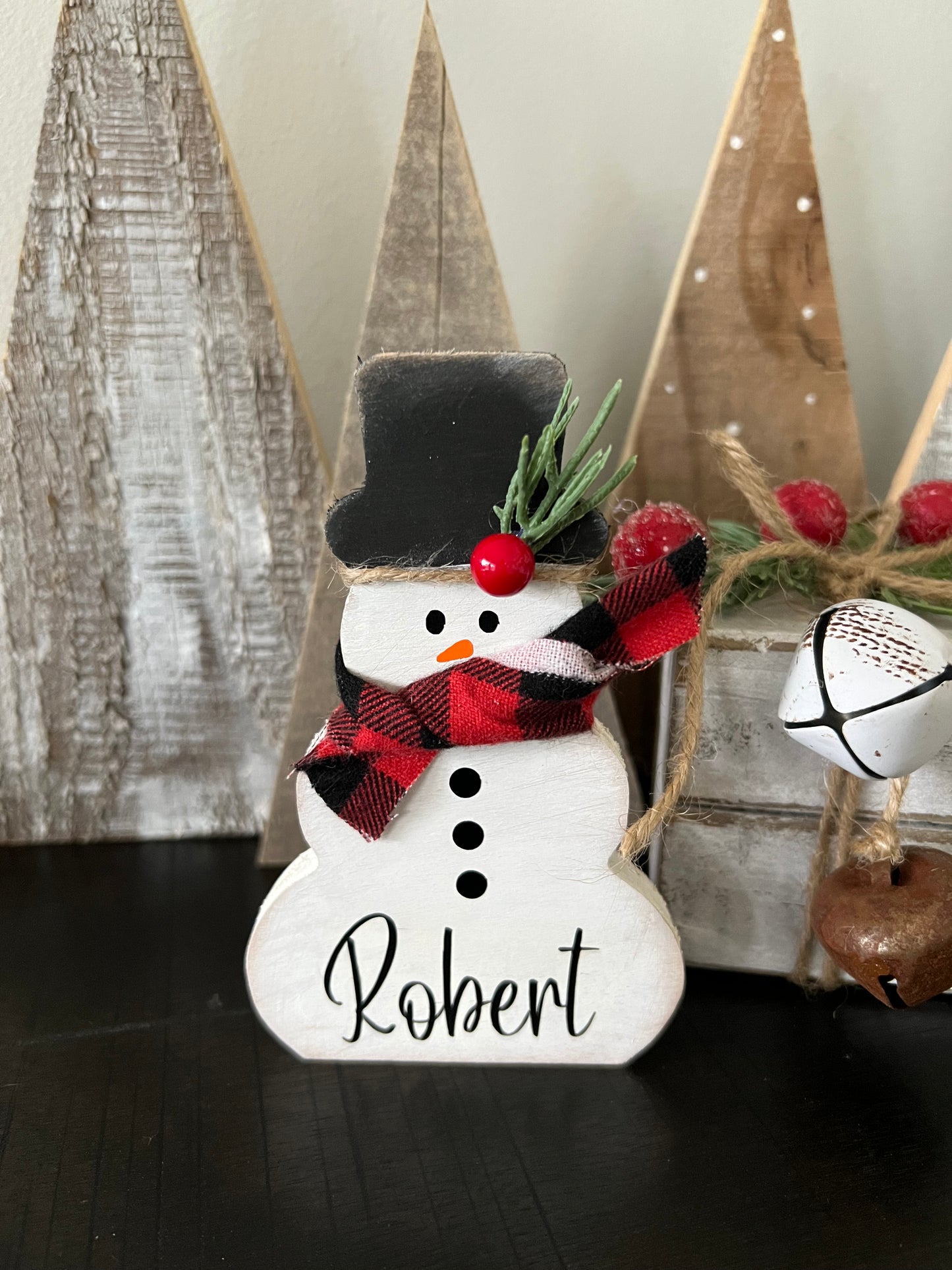 Personalized Snowman