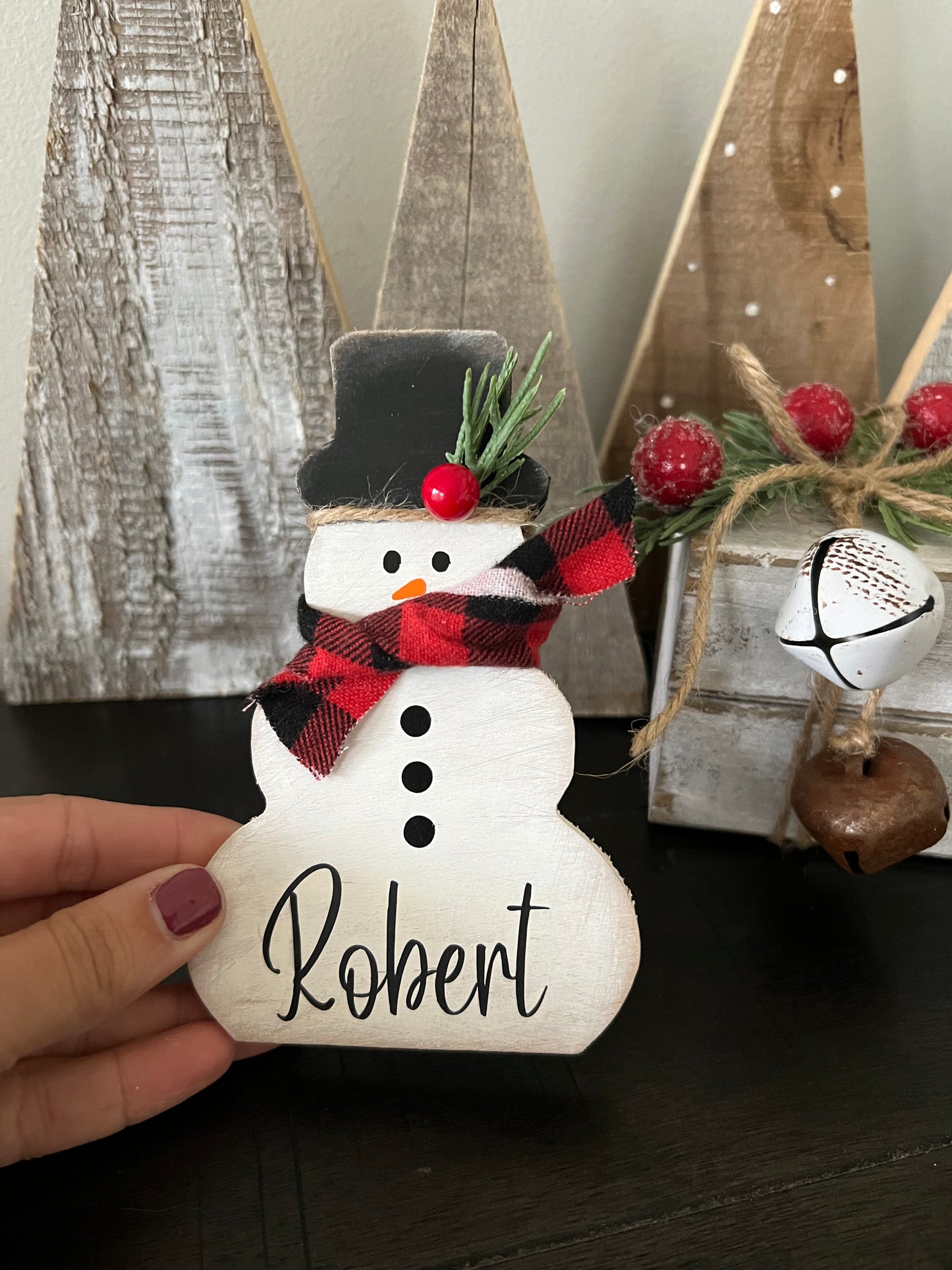 Personalized Snowman