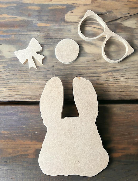 Bubble Gum Bunny Cut Out