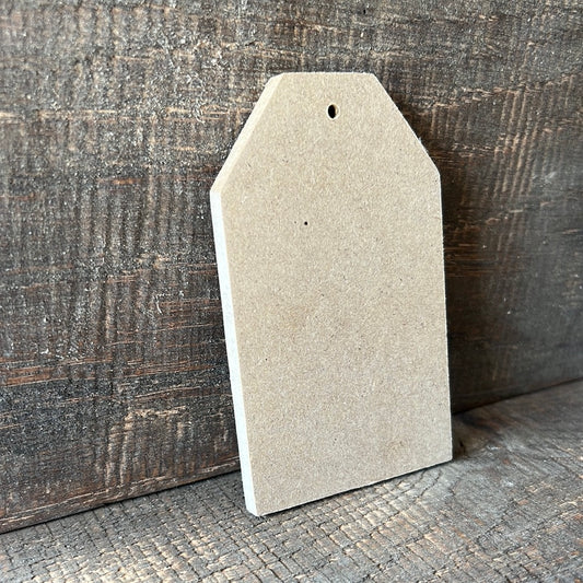 4'' MDF Blank Tags