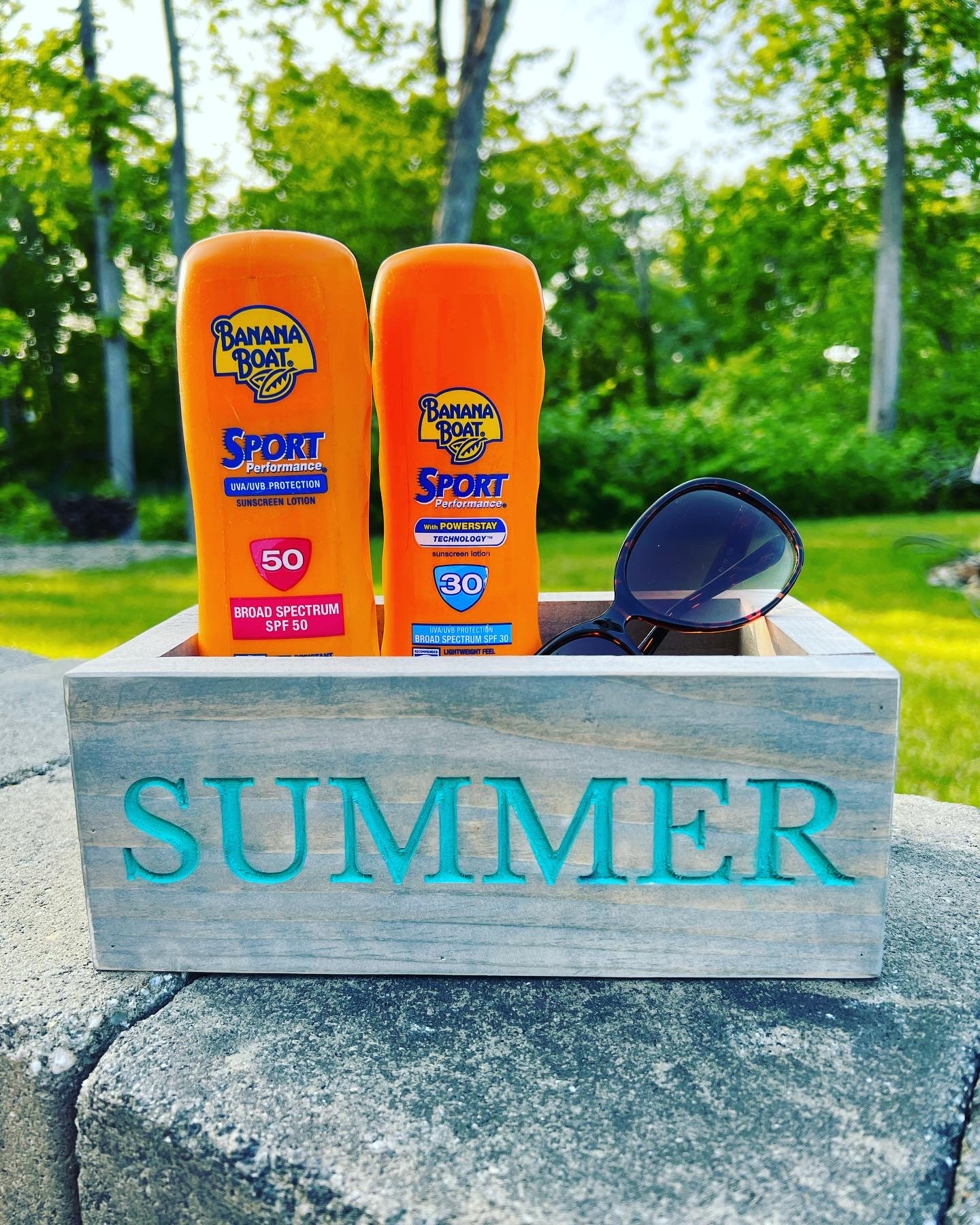 Summer Backyard Box|Sun Tan Lotion Box