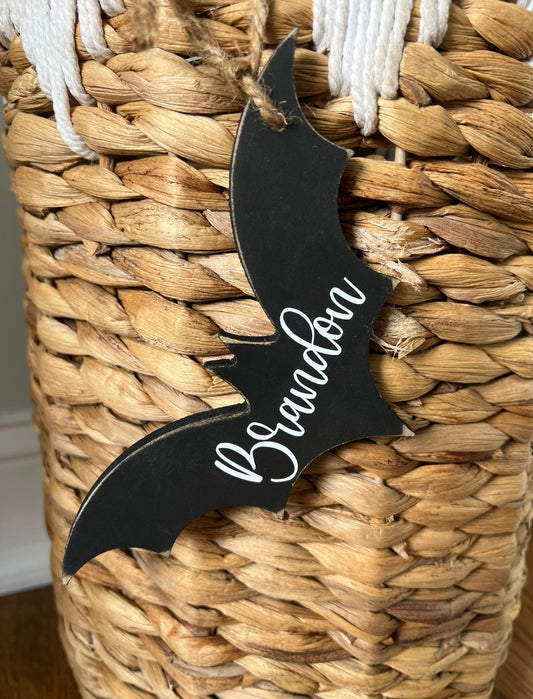 Halloween Basket Name Tags