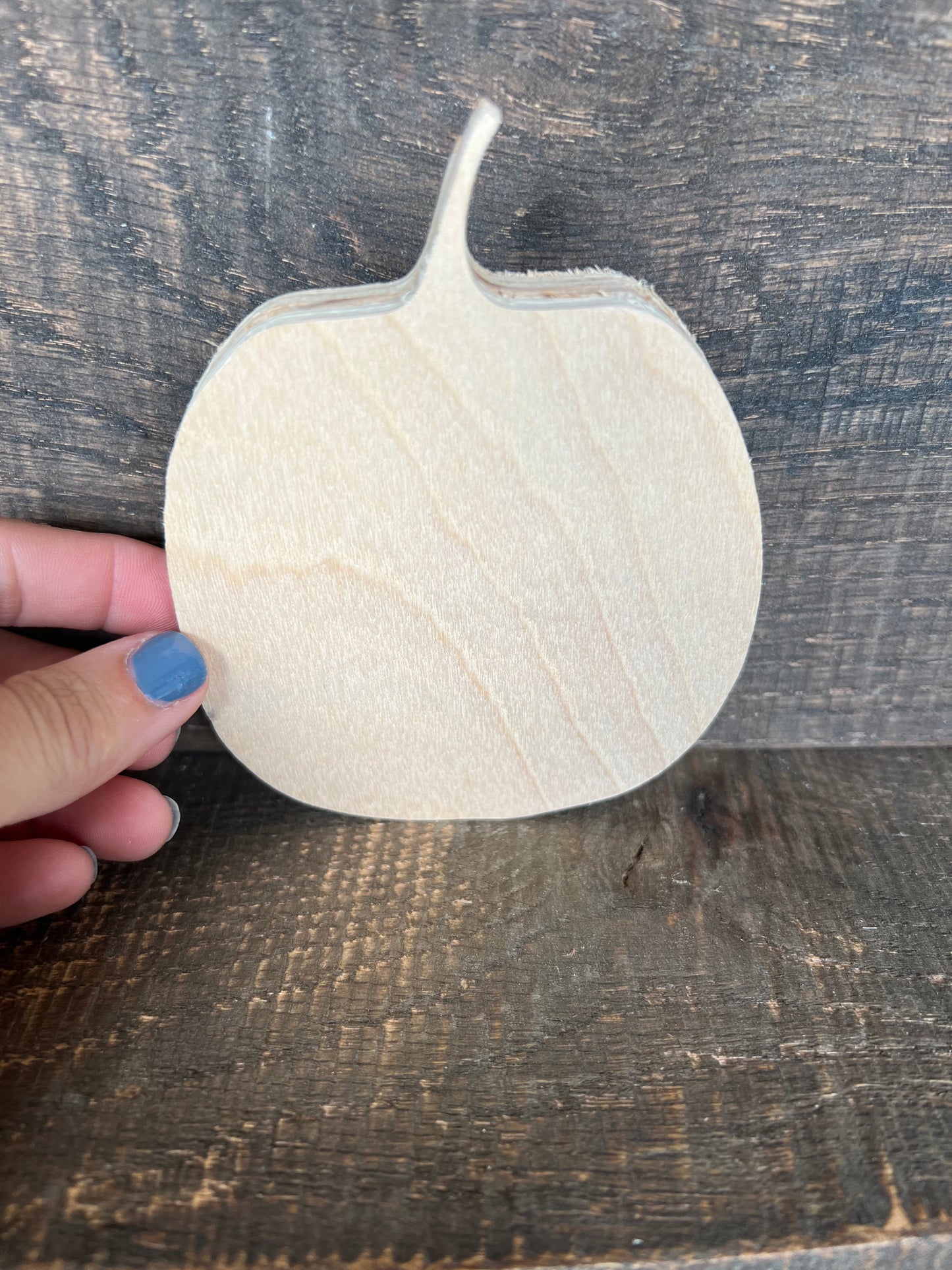 4” Pumpkin Blank Cut Out