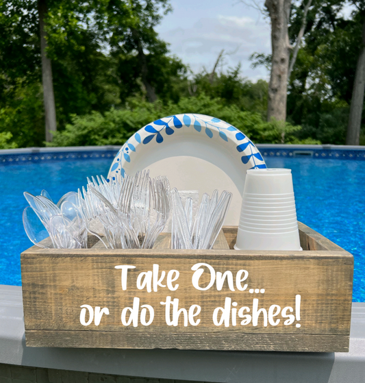 Custom Backyard Utensil Box