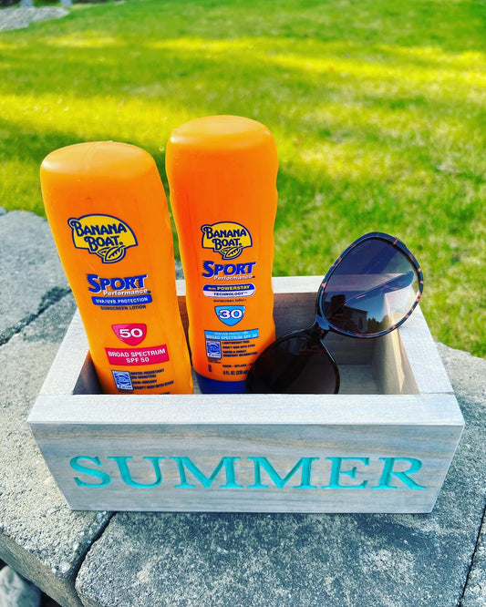 Summer Backyard Box|Sun Tan Lotion Box