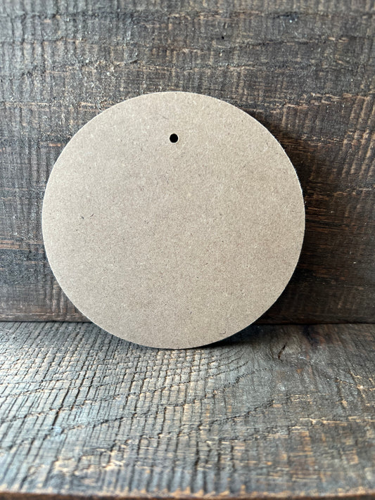 4” MDF Ornament Blanks