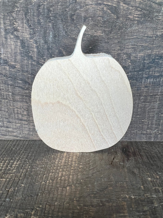 4” Pumpkin Blank Cut Out