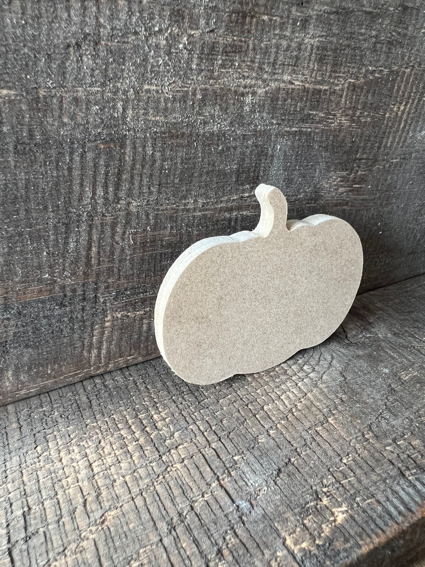 1/4'' MDF Mini Pumpkin Blank Tags