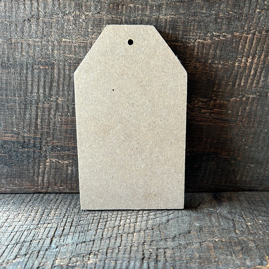 4'' MDF Blank Tags