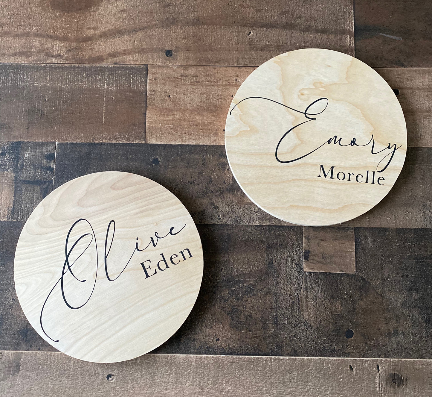 8'' Calligraphy Name Sign