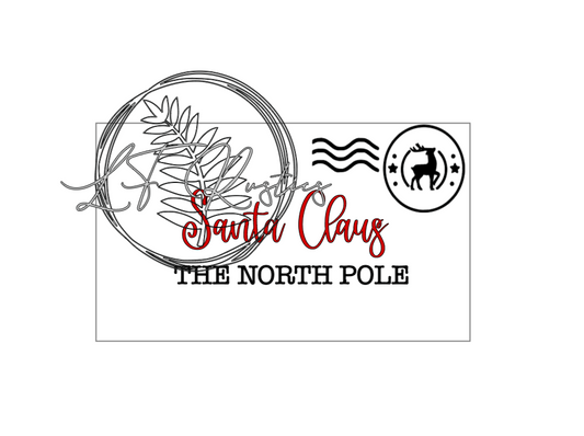 Letter to Santa Digital SVG File