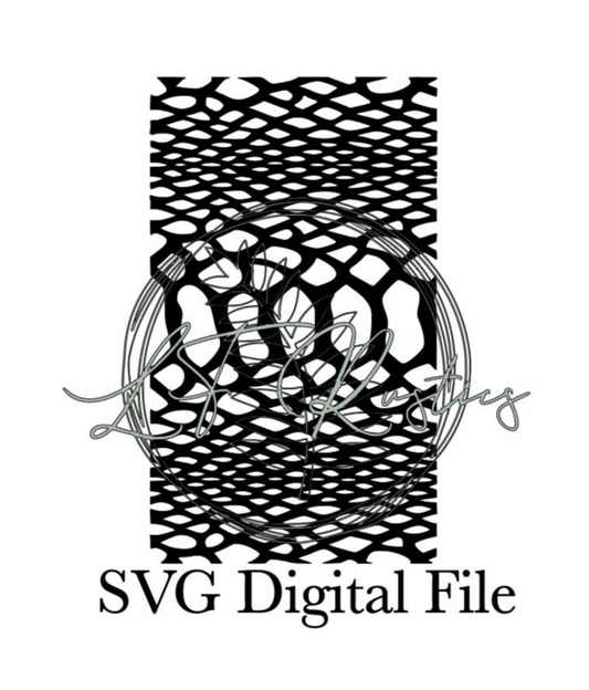 Snake Print SVG Digital File