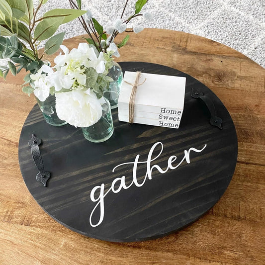 18'' Painted Gather Lazy Susan