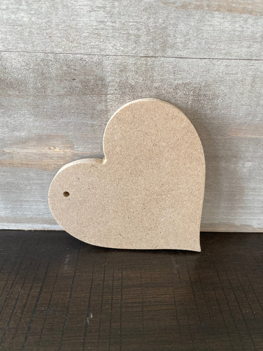 Heart Tag Cut Out