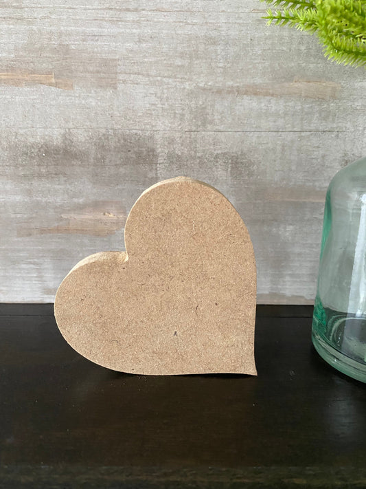 3.5'' Heart Cut Out