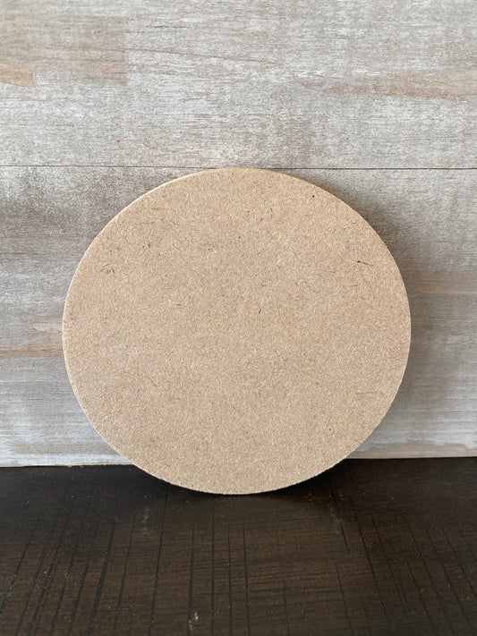 4” MDF Circle Blanks