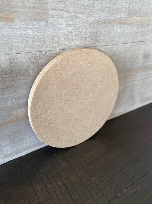 4” MDF Circle Blanks